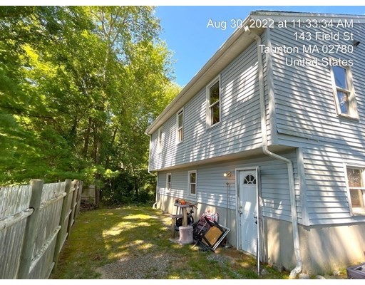 143 Field Street, Taunton, Massachusetts 02780, 3 Bedrooms Bedrooms, ,1 BathroomBathrooms,Single family,For Sale,Field Street,73031681