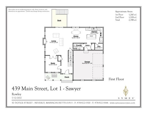 439 MAIN STREET, Rowley, Massachusetts 01969, 4 Bedrooms Bedrooms, ,2 BathroomsBathrooms,Single family,For Sale,MAIN STREET,73024759
